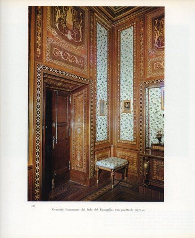 LAMINA V17707: Palacio de los Borbones del Monasterio del Escorial. Oratorio
