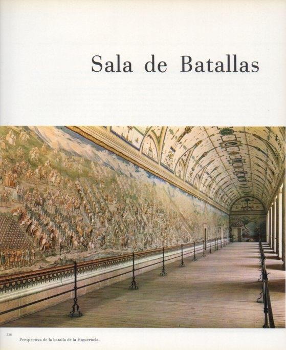 LAMINA V17710: Sala Batallas del Monasterio del Escorial. Batalla de la Higueruela 