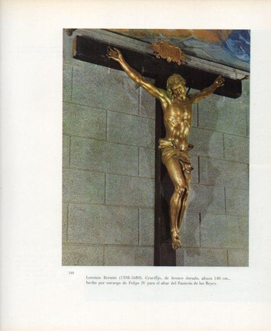 LAMINA V17681: Convento del Monasterio del Escorial. Crucifijo de Lorenzo Bernini