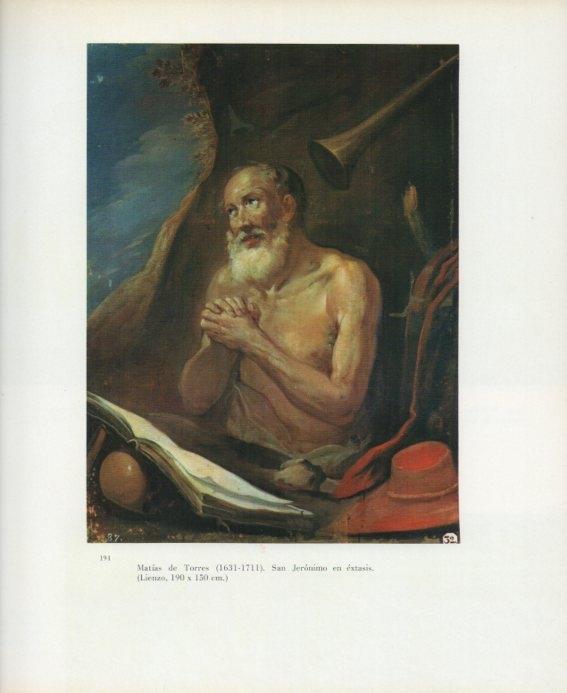 LAMINA V17655: San Jeronimo en extasis por Matias de Torres