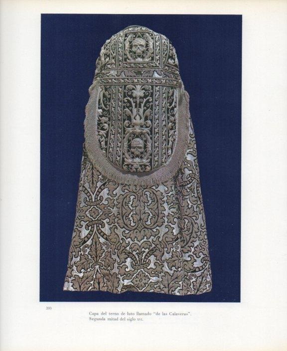 LAMINA V17658: Capa del terno de luto llamado las Calaveras