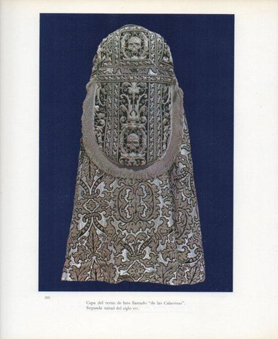 LAMINA V17658: Capa del terno de luto llamado las Calaveras
