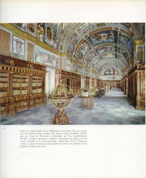LAMINA V17663: Biblioteca del Monasterio del Escorial. Sala de exposiciones
