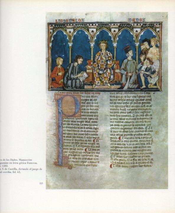 LAMINA V17669: El Libro de los Dados de 1283