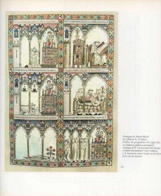 LAMINA V17670: Cantigas de Santa Maria de Alfonso X codice siglo XIII