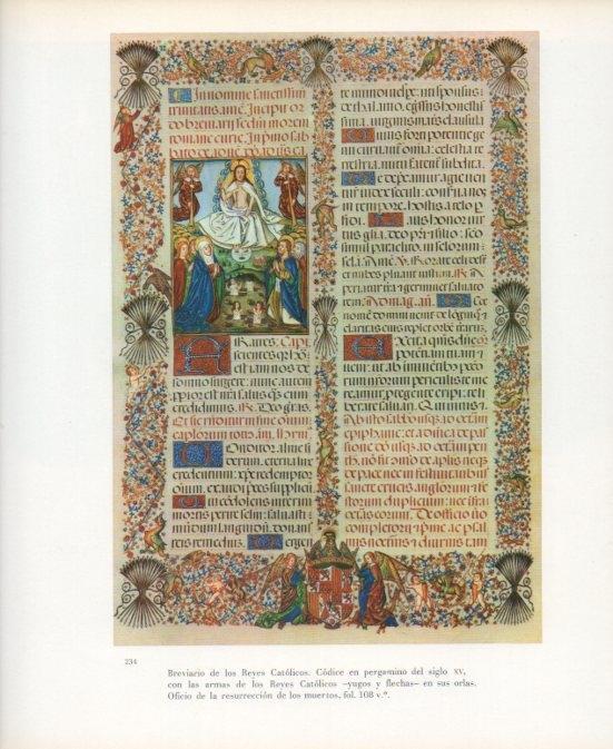 LAMINA V17674: Breviario de los Reyes Catolicos codice del siglo XV