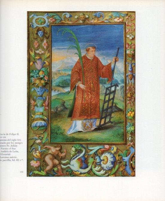 LAMINA V17675: Breviario de Felipe II codice del siglo XVI