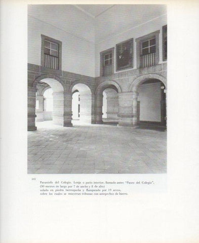 LAMINA V17679: Convento del Monasterio del Escorial. Paseo del Colegio