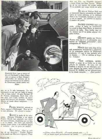 LAMINA 31885: Randolf Scott y Cary Grant 