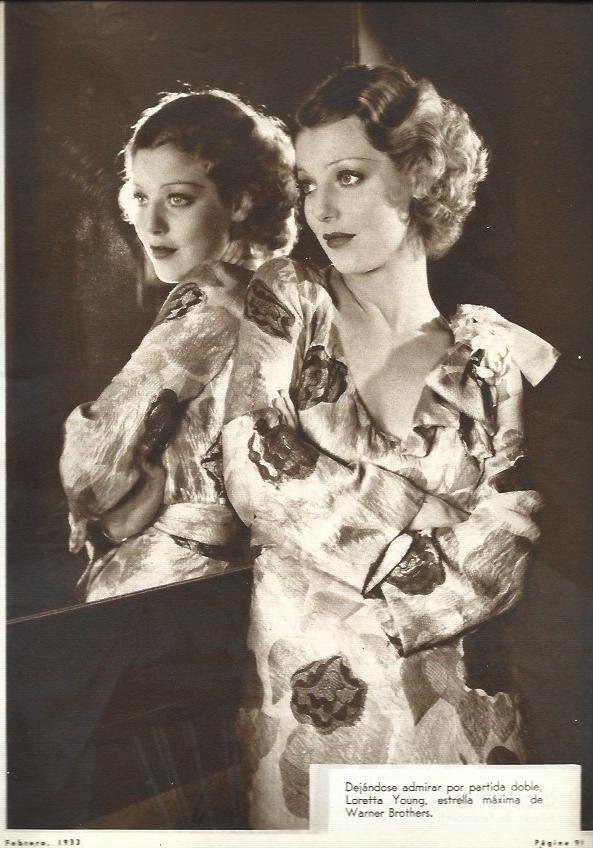 LAMINA 31889: Loretta Young