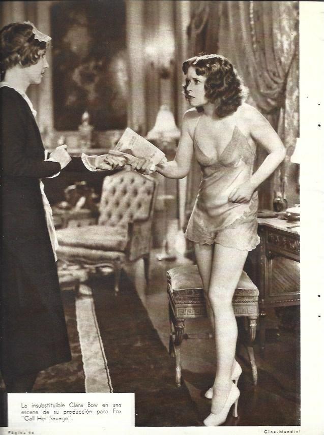 LAMINA 31890: Clara Bow en Call Her Savage
