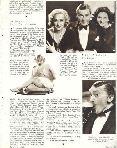 LAMINA 31894: Mary Carlisle, Herbert Marshall entre Miriam Hopkins y Kay Francis