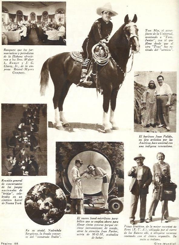 LAMINA 31896: Tom Mix a caballo