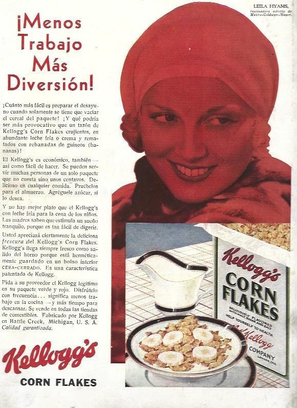 LAMINA 31908: Kellogg's Corn Flakes, publicidad