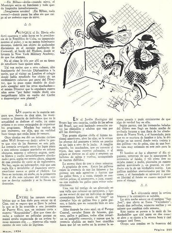 LAMINA 31854: Dibujo para relato En Broadway