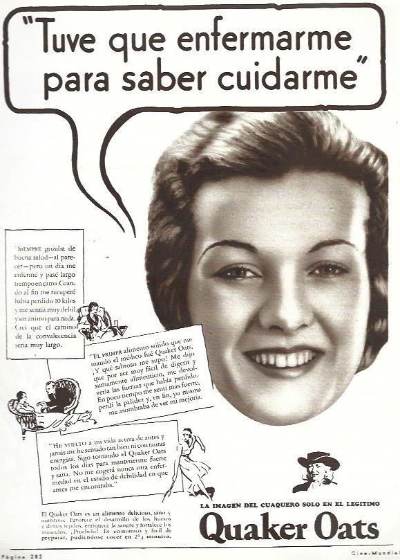 LAMINA 31868: Quaker Oats, publicidad