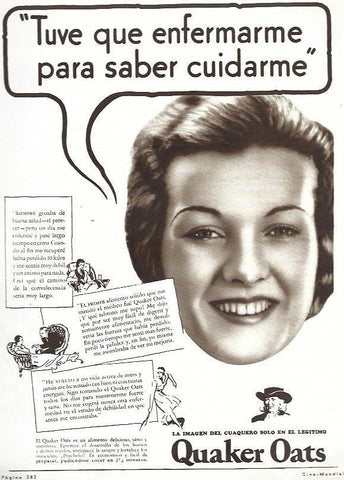 LAMINA 31868: Quaker Oats, publicidad