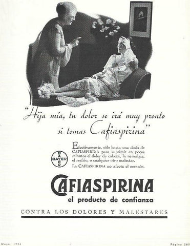 LAMINA 31871: Cafiaspirina de Bayer, publicidad