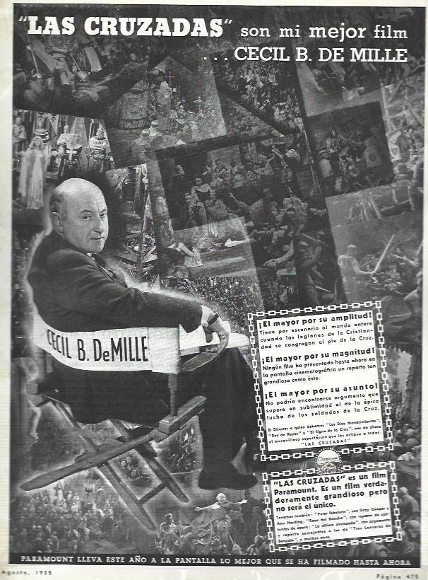LAMINA 31950: Las Cruzadas de Cecil B. De Mille