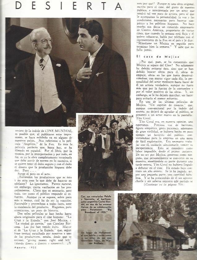 LAMINA 31969: Actores y casas de Hollywood
