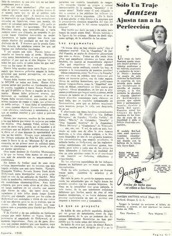 LAMINA 31971: Publicidad de Jantzen
