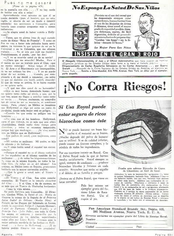 LAMINA 31978: Royal, publicidad