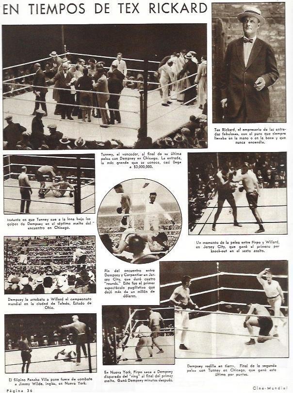 LAMINA 31926: En tiempos de Tex Rickard
