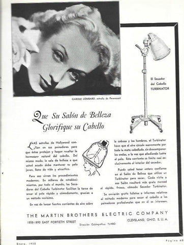 LAMINA 31941: Publicidad de The Martin Brothers Electric Company