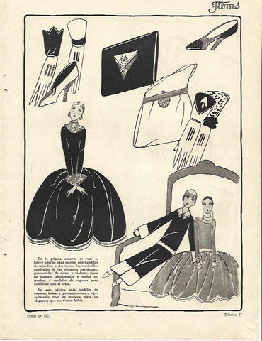LAMINA 31764: Complementos de moda
