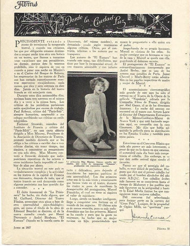 LAMINA 31765: Mae Murray en la pelicula Valencia