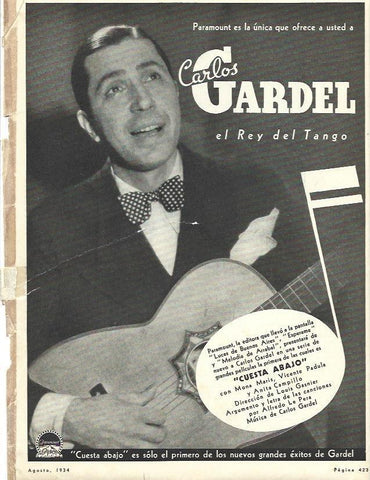 LAMINA 31776: Carlos Gardel
