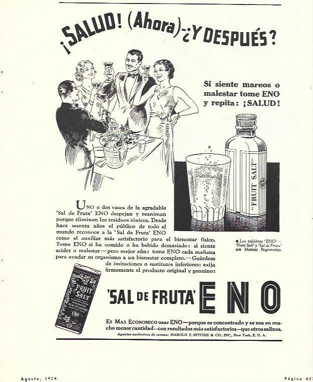 LAMINA 31778: Publicidad de Sal de fruta Eno