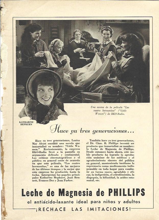 LAMINA 31714: Publicidad de Leche de Magnesia Phillips