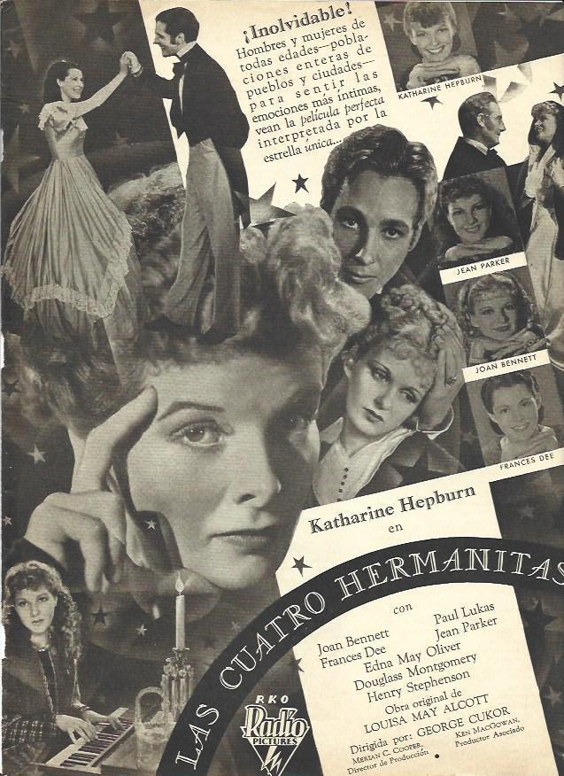 LAMINA 31717:  Las Cuatro Hermanitas con Katherine Hepburn