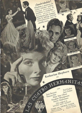 LAMINA 31717:  Las Cuatro Hermanitas con Katherine Hepburn
