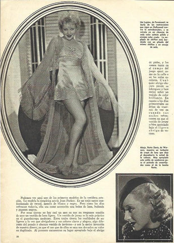 LAMINA 31723: Ida Lupino y Bette Davis