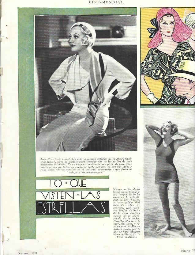 LAMINA 31817: Joan Crawford y Dorothy Mackwill