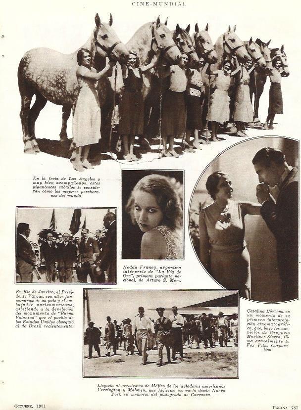 LAMINA 31829: Percherones en la Feria de Los Angeles