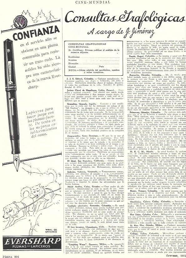 LAMINA 31837: Publicidad de Eversharp 