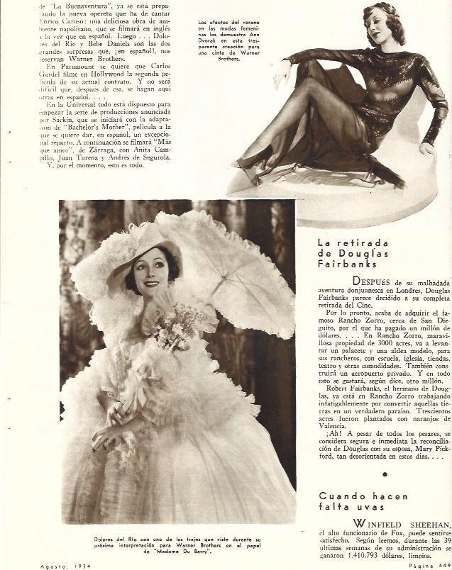 LAMINA 31789: Ann Dvorak y Dolores del Rio