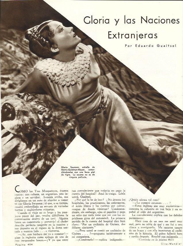LAMINA 31791: Gloria Swanson