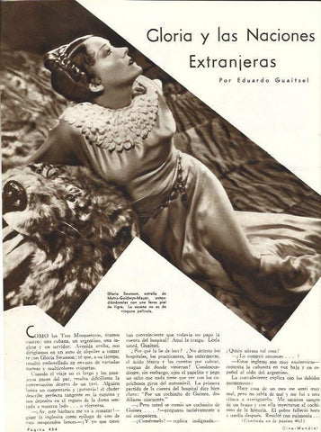 LAMINA 31791: Gloria Swanson