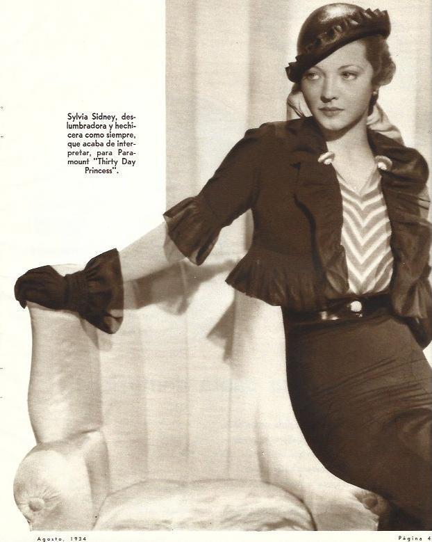 LAMINA 31795: Sylvia Sidney