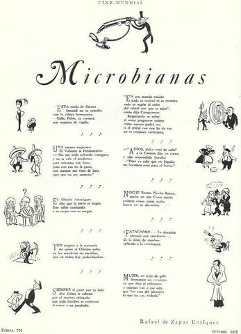 LAMINA 31813: Microbianas, por Rafael de Zayas