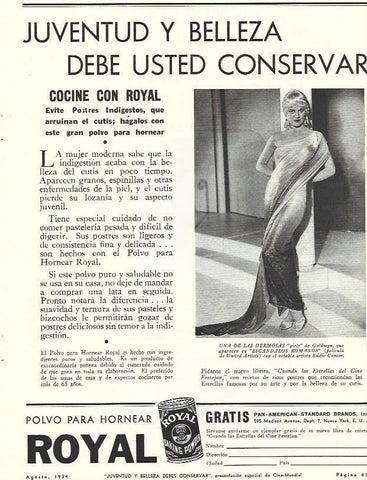 LAMINA 31802: Publicidad de Royal