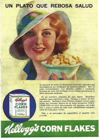 LAMINA 31808: Publicidad de Kellogg's Corn Flakes