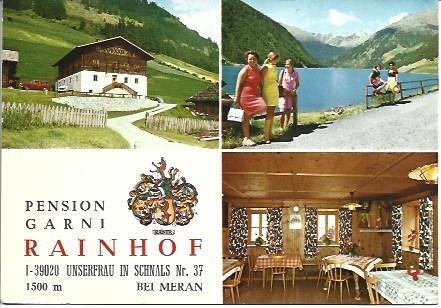 POSTAL PUBLICITARIA L04842: Pension Garni Rainhof