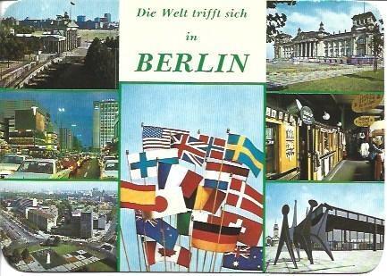 POSTAL L04844: Vistas de Berlin