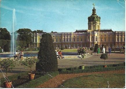 POSTAL L04845: Castillo Charlottenburg en Berlin