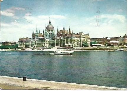 POSTAL L04850: Parlamento de Budapest, Hungria